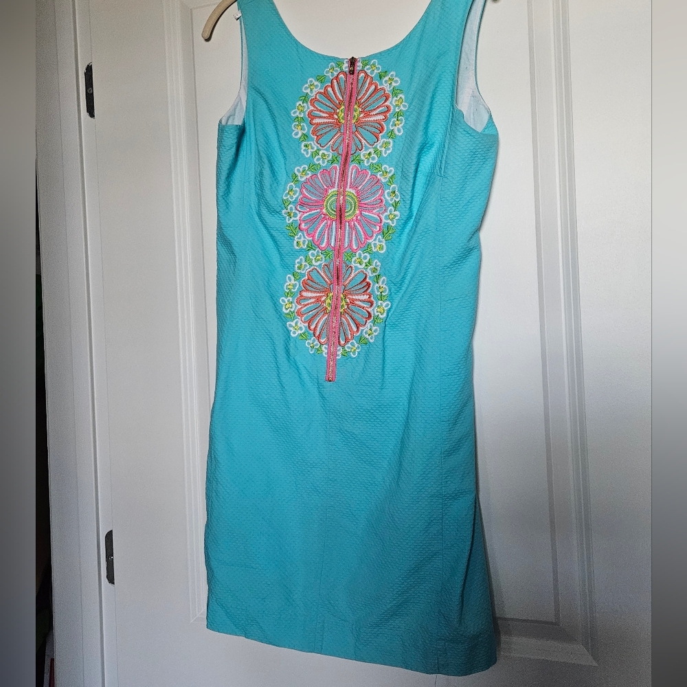 Lilly Pulitzer Kolby Embroidered Dress (Size 6)